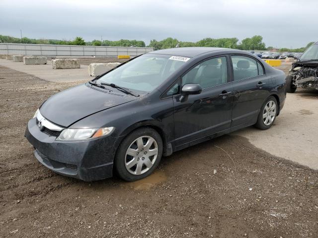 HONDA CIVIC LX 2010 with VIN 19XFA1F56AE052922 - Photo from auction