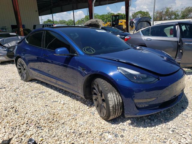 Photo 4 from auction – 2022 TESLA MODEL 3 with VIN 5YJ3E1EC0NF241265
