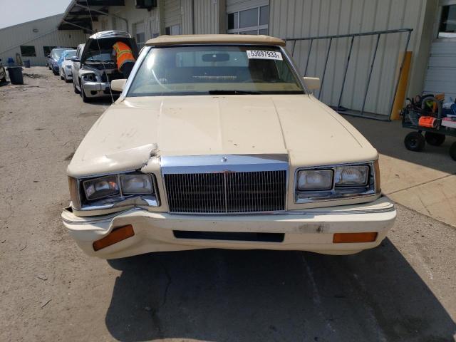 Photo 5 from auction – 1986 CHRYSLER LEBARON with VIN 1C3BC55K3GG232346