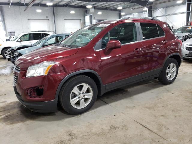 CHEVROLET TRAX 1LT 2016 with VIN 3GNCJLSBXGL272585 - Photo from auction