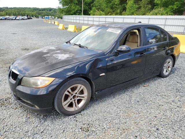 BMW 328 I 2008 with VIN WBAVA33518KX87713 - Photo from auction