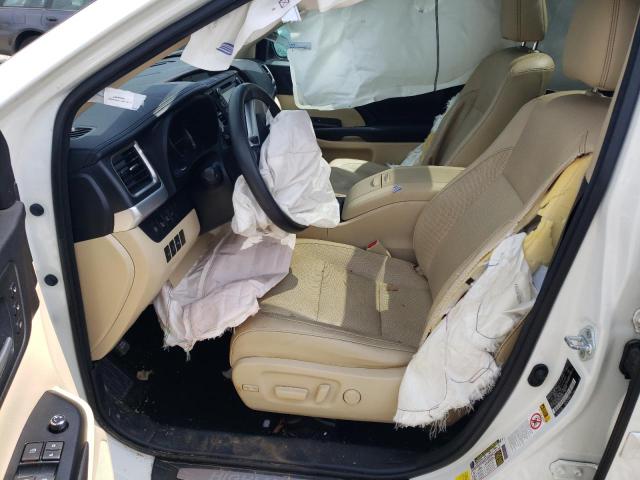 Photo 7 from auction – 2016 TOYOTA HIGHLANDER with VIN 5TDDKRFH2GS303205