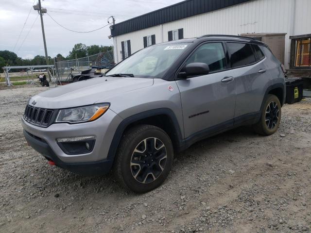 JEEP COMPASS TR 2020 with VIN 3C4NJDDB6LT215654 - Photo from auction