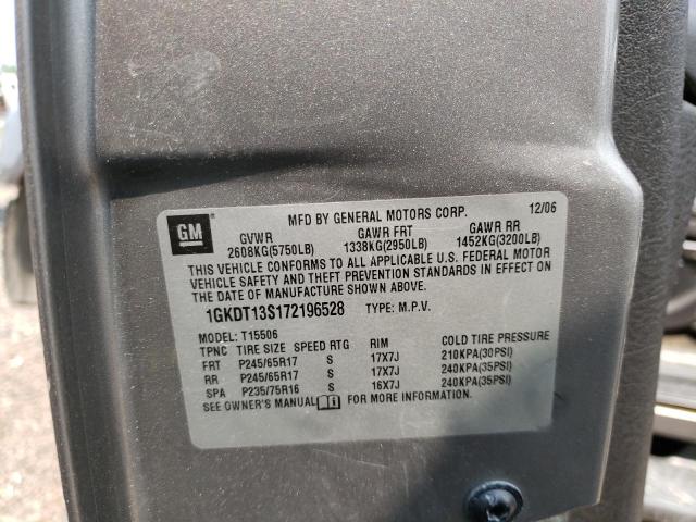 Photo 14 from auction – 2007 GMC ENVOY with VIN 1GKDT13S172196528