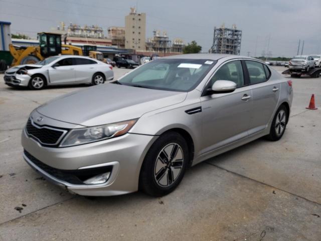 KIA OPTIMA HYB 2013 with VIN KNAGM4AD0D5050043 - Photo from auction