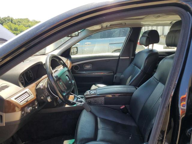 Photo 7 from auction – 2007 BMW 750 with VIN WBAHN83567DT75207