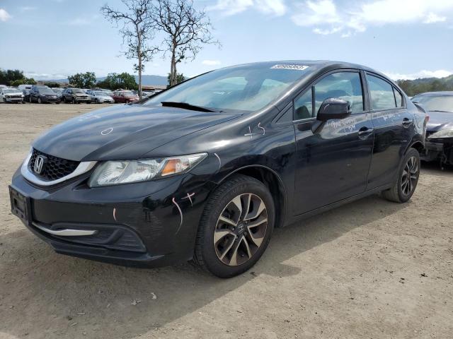 Photo 1 from auction – 2013 HONDA CIVIC EX with VIN 19XFB2F80DE251224