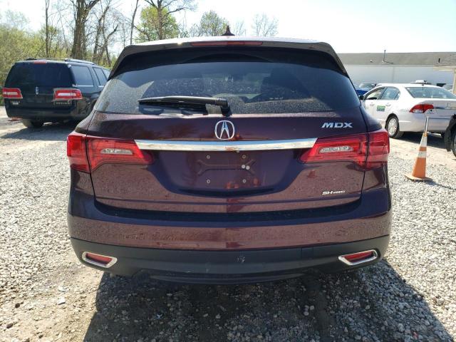 Photo 6 from auction – 2016 ACURA MDX TECHNO with VIN 5FRYD4H45GB062655