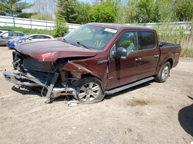 FORD F150 SUPER 2017 with VIN 1FTEW1EP8HFC58923 - Photo from auction