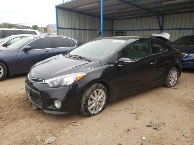 KIA FORTE EX 2014 with VIN KNAFX6A82E5208322 - Photo from auction
