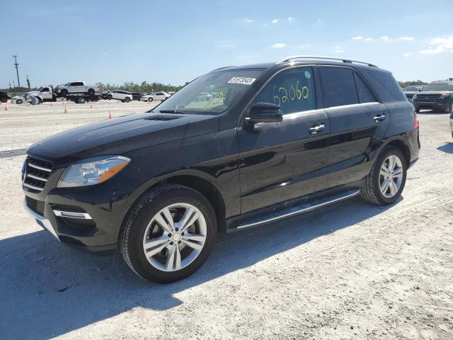 Photo 1 from auction – 2015 MERCEDES-BENZ ML 250 BLU with VIN 4JGDA0EB6FA552383