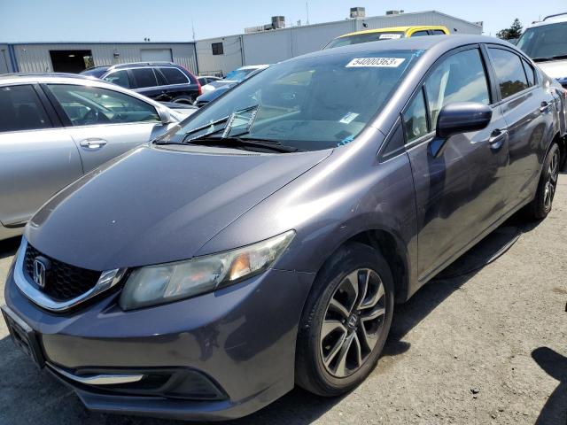 HONDA CIVIC EX 2014 with VIN 19XFB2F85EE244559 - Photo from auction