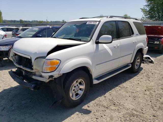 TOYOTA SEQUOIA LI 2002 with VIN 5TDBT48A82S057986 - Photo from auction