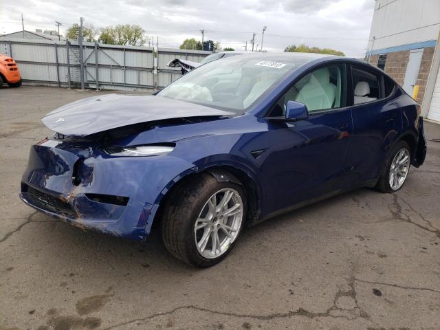 TESLA MODEL Y 2021 with VIN 5YJYGDEEXMF261783 - Photo from auction