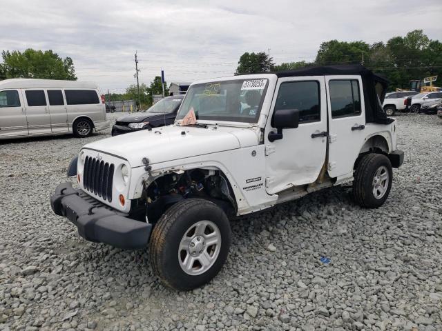 JEEP WRANGLER U 2013 with VIN 1C4BJWKG5DL557672 - Photo from auction