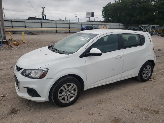CHEVROLET SONIC 2017 with VIN 1G1JG6SH7H4166678 - Photo from auction