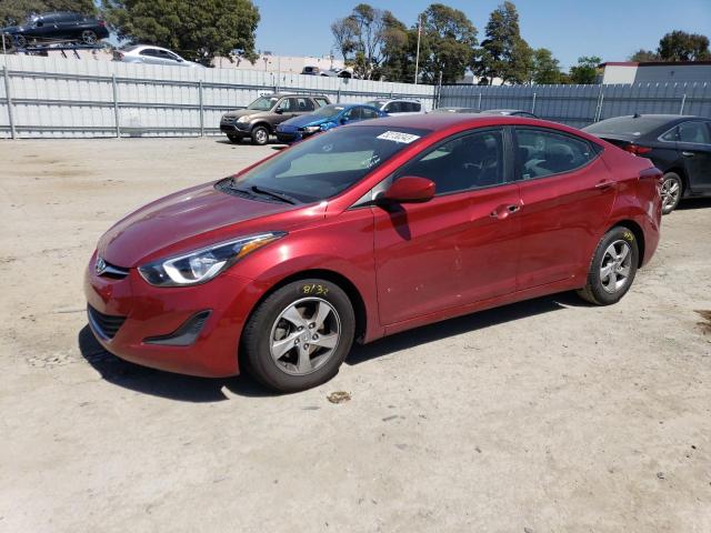 HYUNDAI ELANTRA SE 2015 with VIN 5NPDH4AE2FH565874 - Photo from auction