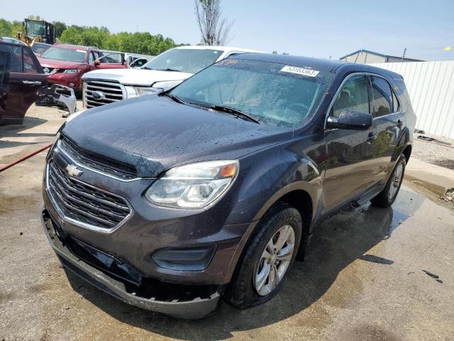 CHEVROLET EQUINOX LS 2016 with VIN 2GNALBEK3G6234160 - Photo from auction