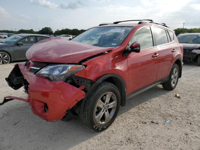 TOYOTA RAV4 XLE 2015 with VIN JTMWFREV8FJ040895 - Photo from auction
