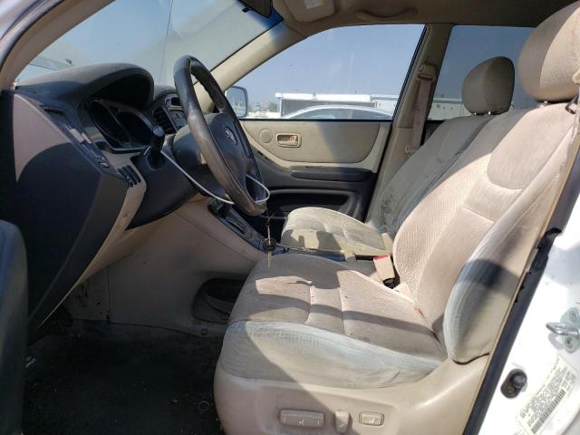 Photo 7 from auction – 2002 TOYOTA HIGHLANDER with VIN JTEGF21A420041214
