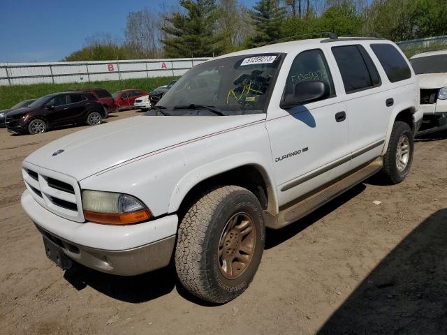DODGE DURANGO 2001 with VIN 1B4HS28ZX1F644998 - Photo from auction
