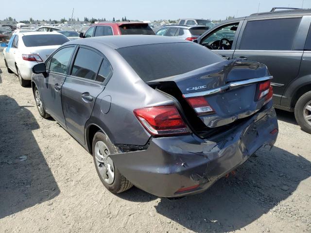 Photo 2 from auction – 2014 HONDA CIVIC LX with VIN 19XFB2F56EE214279