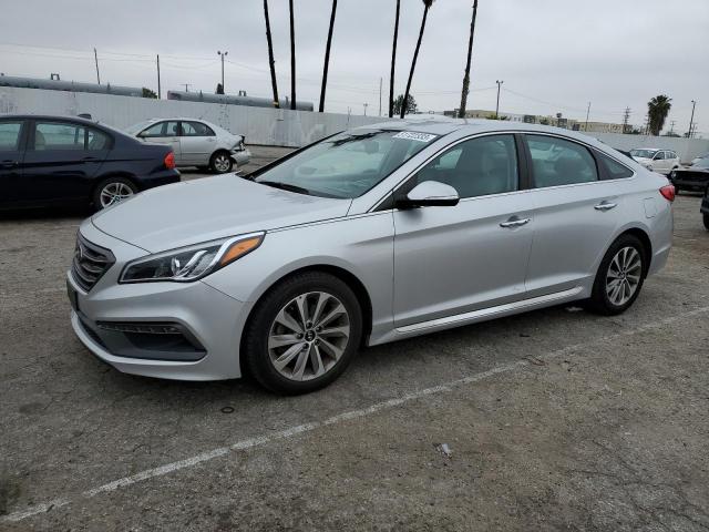 HYUNDAI SONATA SPO 2016 with VIN 5NPE34AF9GH379441 - Photo from auction