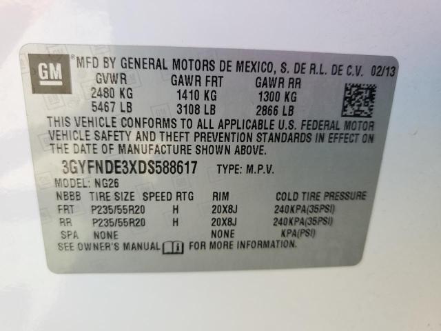 Photo 14 from auction – 2013 CADILLAC SRX PERFOR with VIN 3GYFNDE3XDS588617