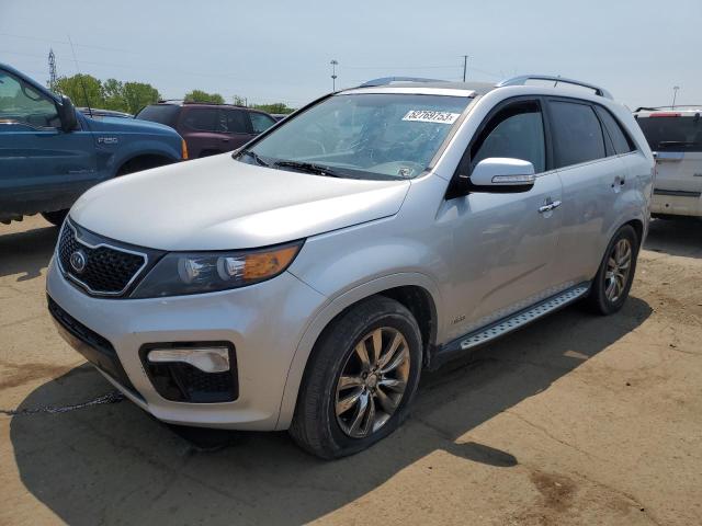 KIA SORENTO SX 2013 with VIN 5XYKWDA27DG345749 - Photo from auction