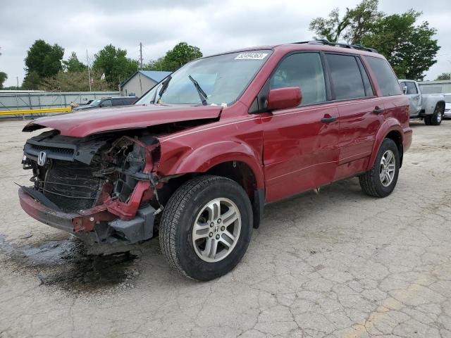 HONDA PILOT EXL 2005 مع رقم تعريف المركبة 5FNYF18575B009648 - صورة من المزاد
