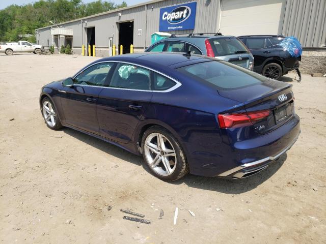 Photo 2 from auction – 2022 AUDI A5 PREMIUM with VIN WAUDACF55NA030211
