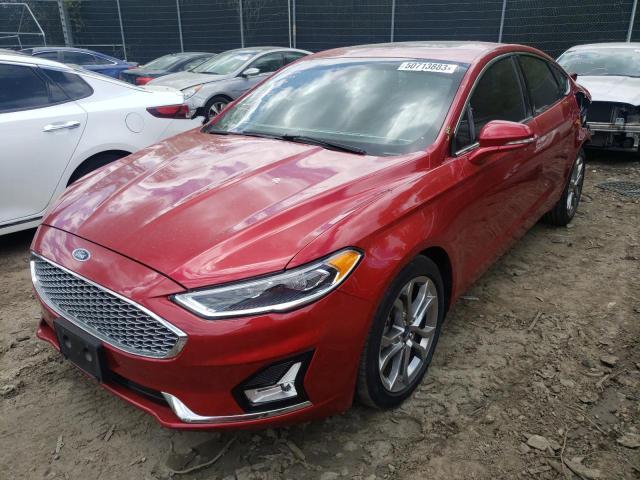 FORD FUSION TIT 2020 with VIN 3FA6P0RU2LR221508 - Photo from auction