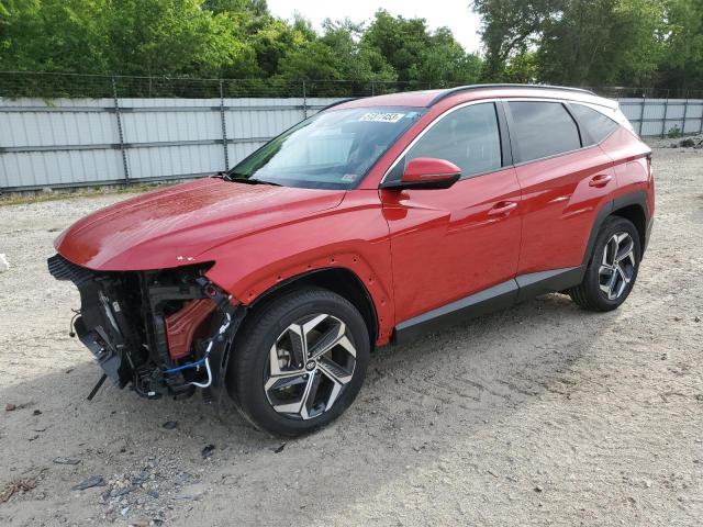 HYUNDAI TUCSON SEL 2022 with VIN 5NMJFCAEXNH097519 - Photo from auction