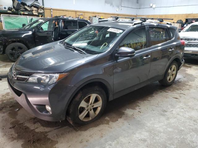 TOYOTA RAV4 XLE 2014 with VIN JTMRFREV7ED091489 - Photo from auction