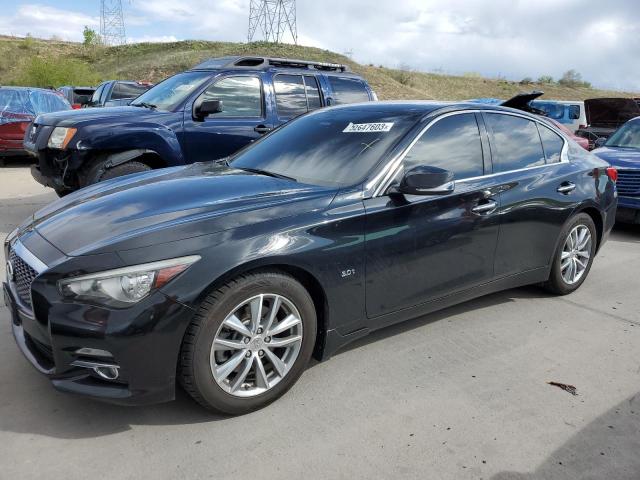 INFINITI Q50 PREMIU 2017 with VIN JN1EV7AP9HM739225 - Photo from auction