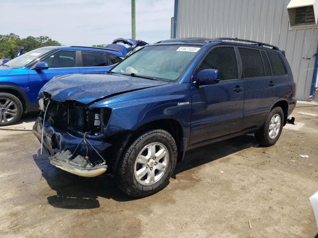 TOYOTA HIGHLANDER 2003 with VIN JTEGF21A430091970 - Photo from auction
