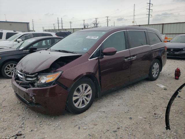 HONDA ODYSSEY EX 2015 with VIN 5FNRL5H66FB046690 - Photo from auction