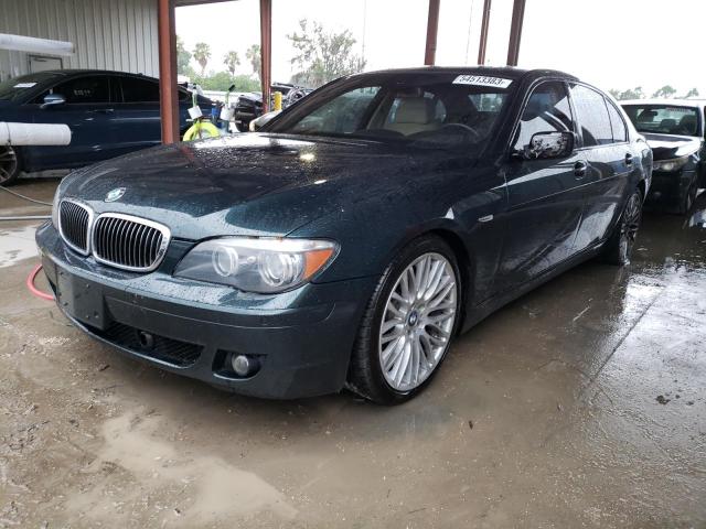 BMW 750 2007 with VIN WBAHN83577DT75538 - Photo from auction