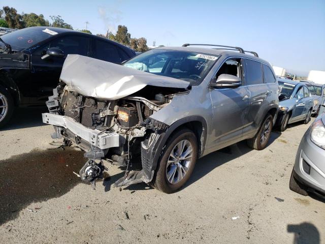 TOYOTA HIGHLANDER 2014 with VIN 5TDZKRFH0ES020725 - Photo from auction