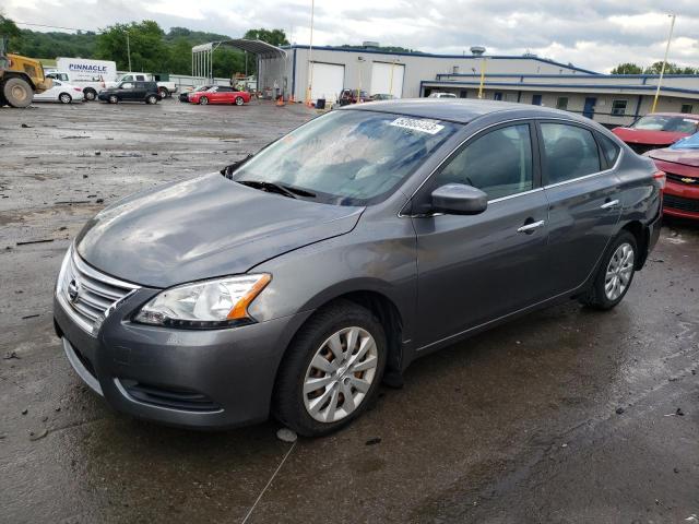 NISSAN SENTRA S 2015 with VIN 3N1AB7AP4FL686528 - Photo from auction