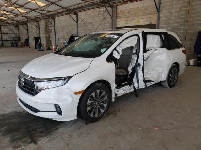 Photo 1 from auction – 2023 HONDA ODYSSEY EX with VIN 5FNRL6H68PB033320