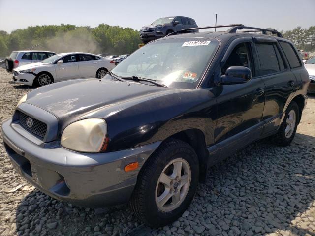 HYUNDAI SANTA FE 2002 with VIN KM8SC73D82U262153 - Photo from auction