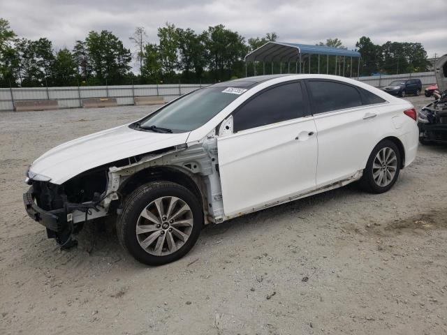 HYUNDAI SONATA SE 2014 with VIN 5NPEC4AC3EH852155 - Photo from auction