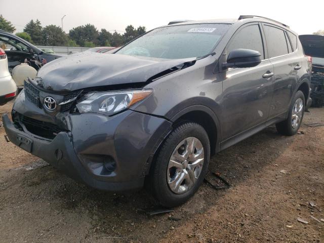 TOYOTA RAV4 LE 2015 with VIN 2T3BFREVXFW261561 - Photo from auction