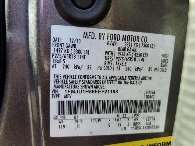 Photo 14 from auction – 2014 FORD EXPEDITION with VIN 1FMJU1H56EEF21163