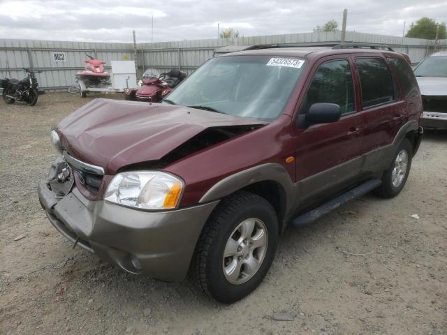 MAZDA TRIBUTE ES 2003 with VIN 4F2CZ96123KM22836 - Photo from auction