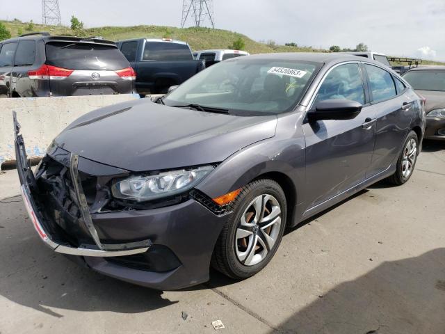 HONDA CIVIC LX 2016 with VIN 19XFC2F50GE039401 - Photo from auction