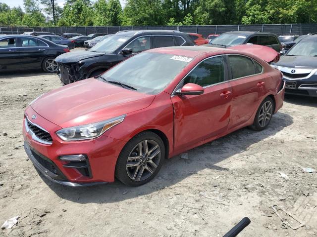 KIA FORTE EX 2021 with VIN 3KPF54AD3ME402340 - Photo from auction