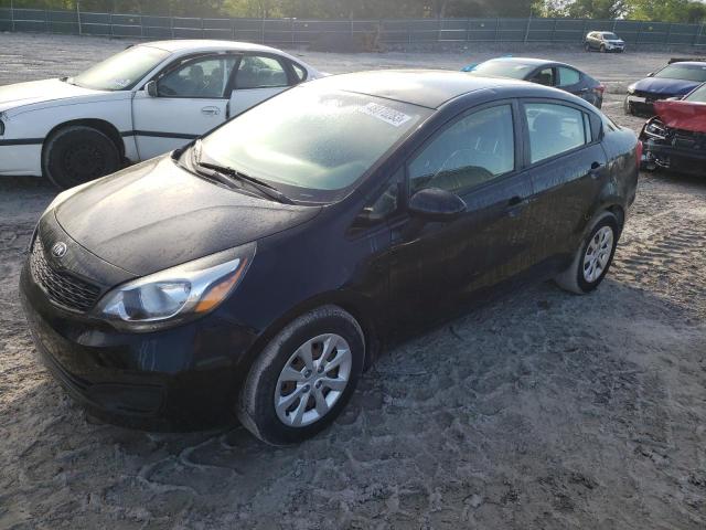 KIA RIO LX 2015 with VIN KNADM4A30F6524998 - Photo from auction