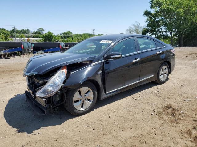 HYUNDAI SONATA HYB 2013 with VIN KMHEC4A43DA093565 - Photo from auction